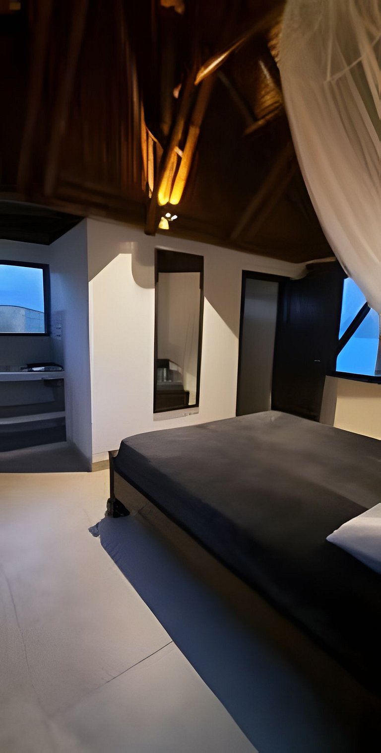 Cabaña junto al lago en un entorno natural ideal para disfru