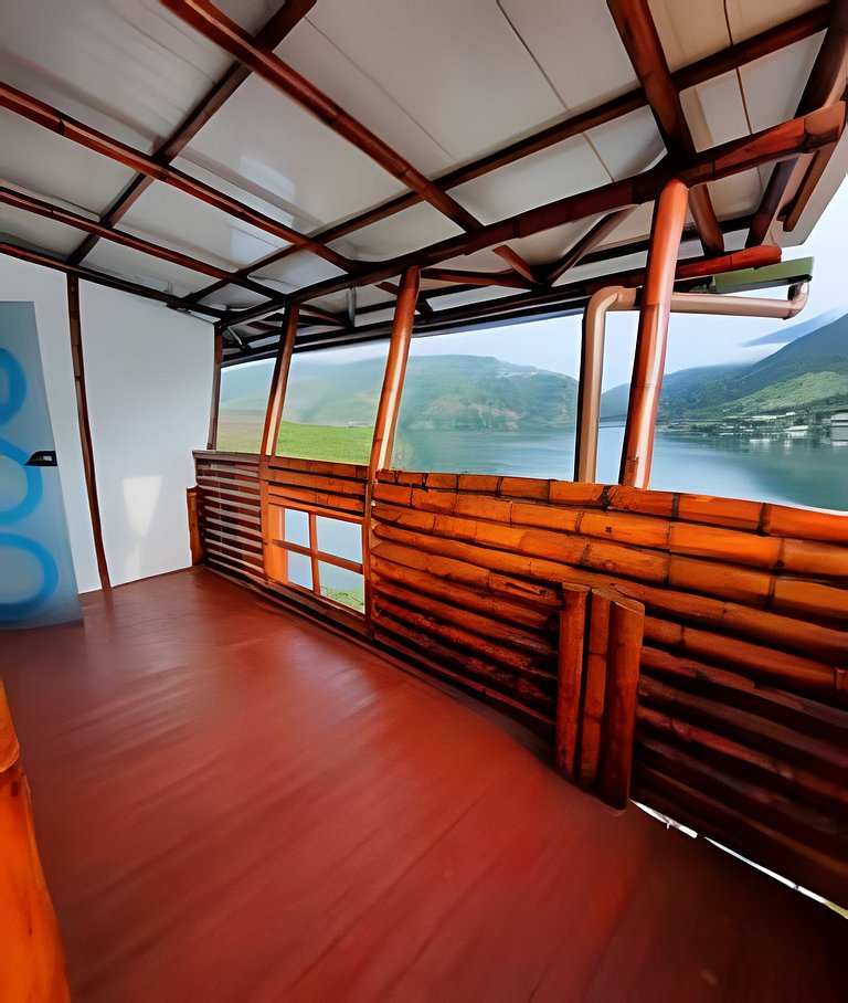 Habitación 3: a orillas del lago en Club Cean