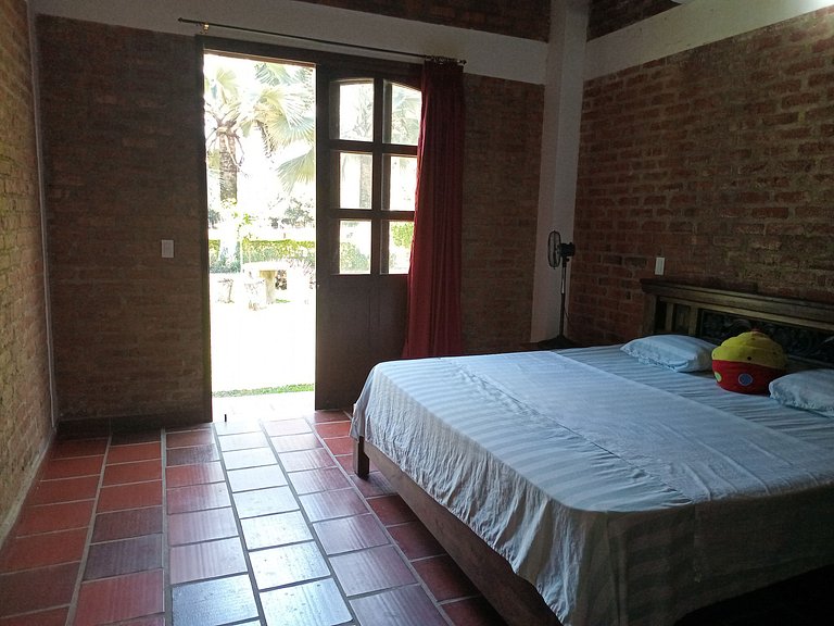 Country House in Nature, Culture, and Pool