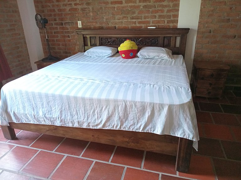 Country House in Nature, Culture, and Pool