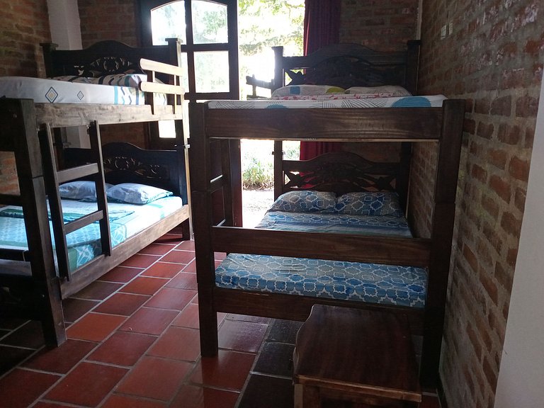 Country House in Nature, Culture, and Pool