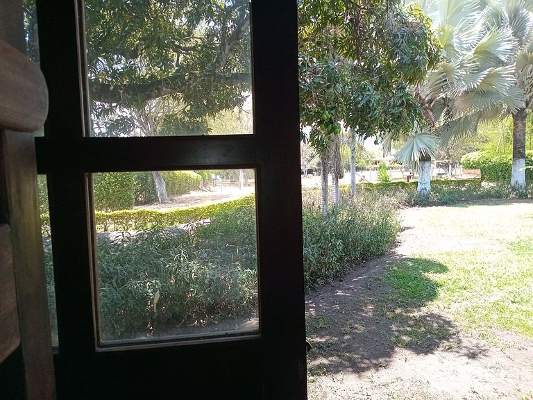 Country House in Nature, Culture, and Pool