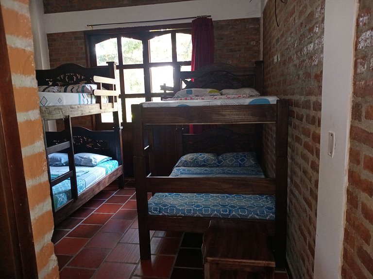 Country House in Nature, Culture, and Pool