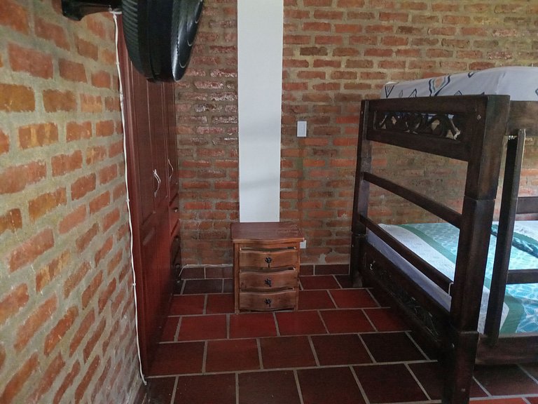 Country House in Nature, Culture, and Pool