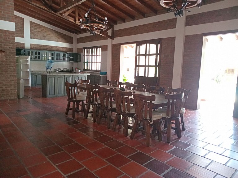 Country House in Nature, Culture, and Pool