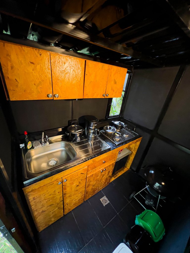 Glamping luxury, mystic natural
