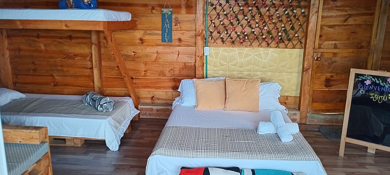 El refugio ideal para disfrutar en familia: naturaleza y com