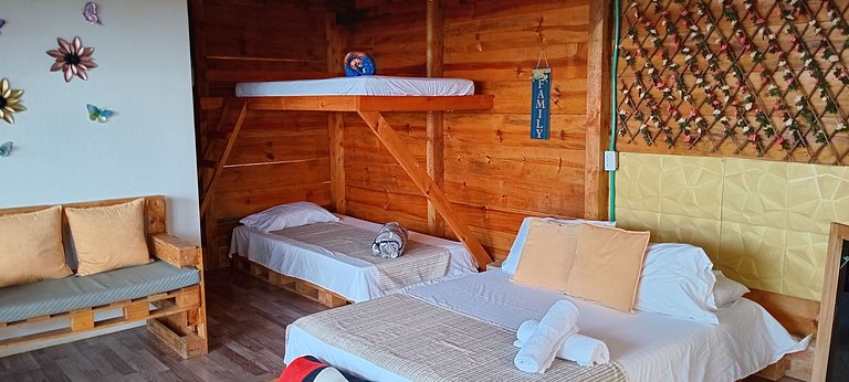 El refugio ideal para disfrutar en familia: naturaleza y com