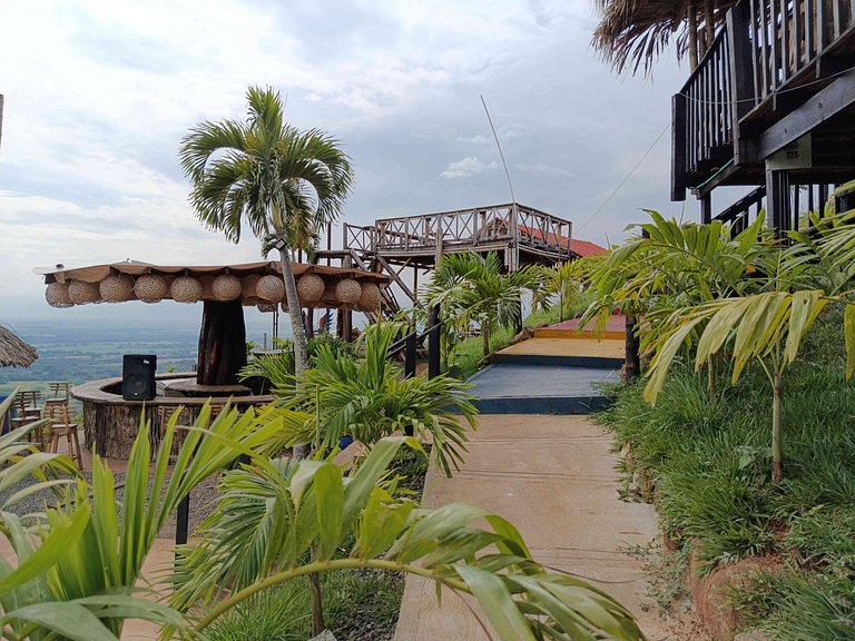 Cabañas ecológicas en Santa Elena