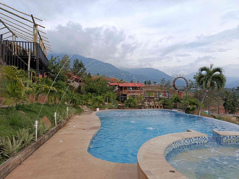 Cabañas ecológicas en Santa Elena