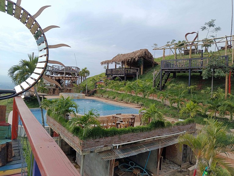 Cabañas ecológicas en Santa Elena