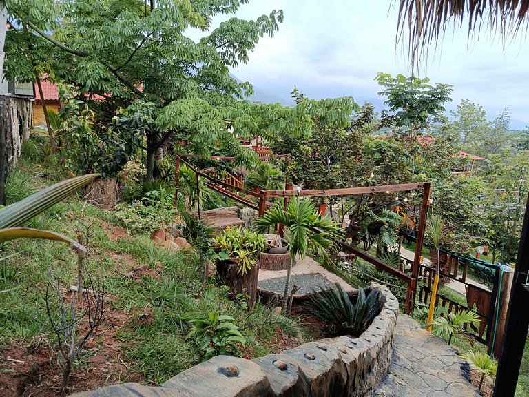 Cabañas ecológicas en Santa Elena