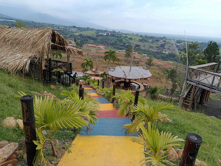 Cabañas ecológicas en Santa Elena