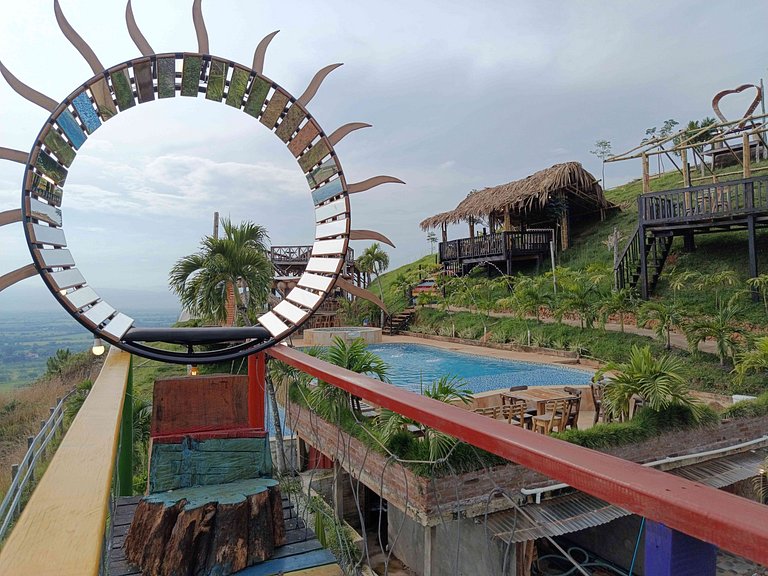 Cabañas ecológicas en Santa Elena