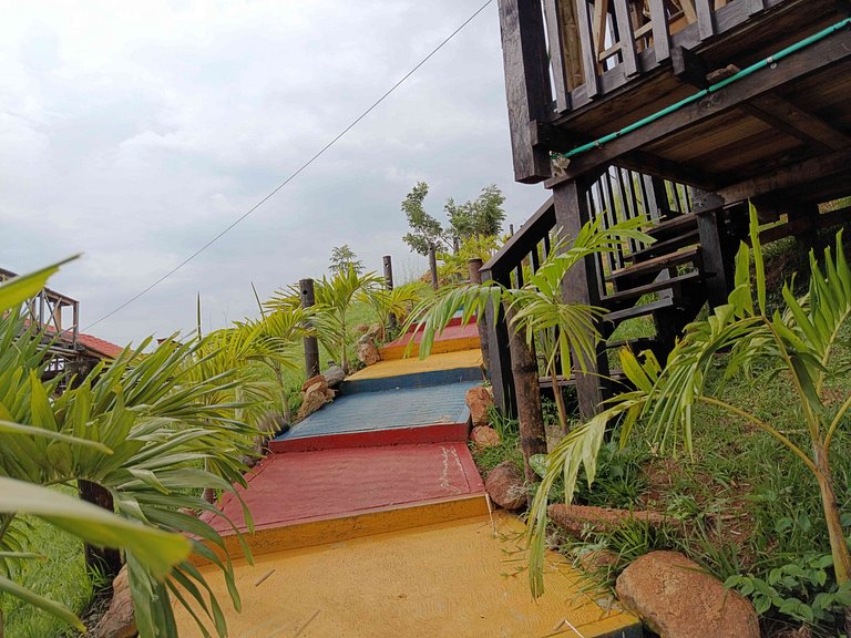 Cabañas ecológicas en Santa Elena