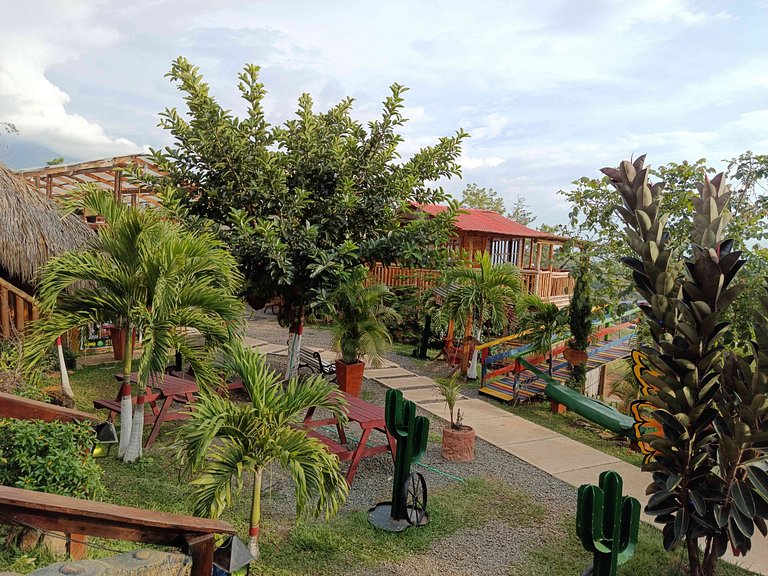 Cabañas ecológicas en Santa Elena