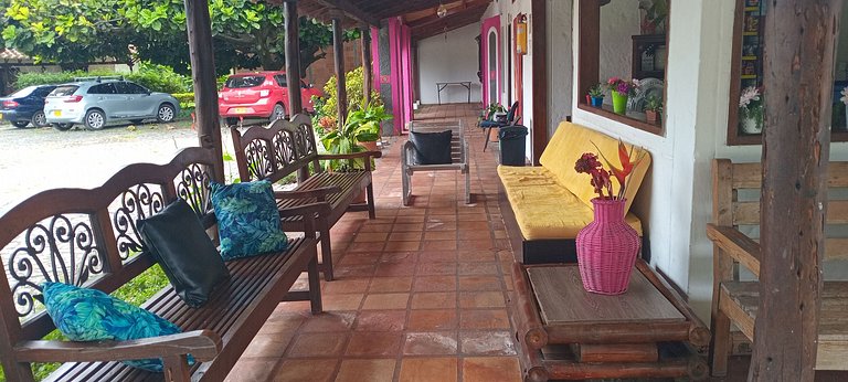 Standard room: comfort and natural surroundings